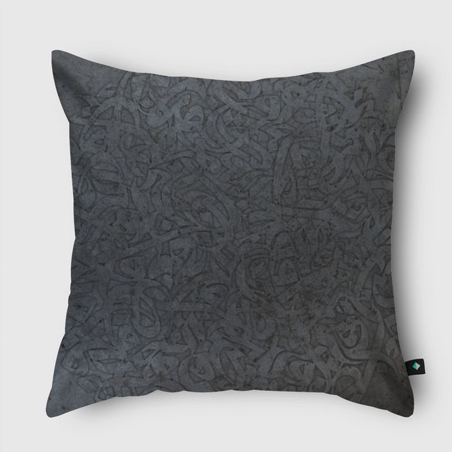 Fiction Calligraphy - Throw Pillow