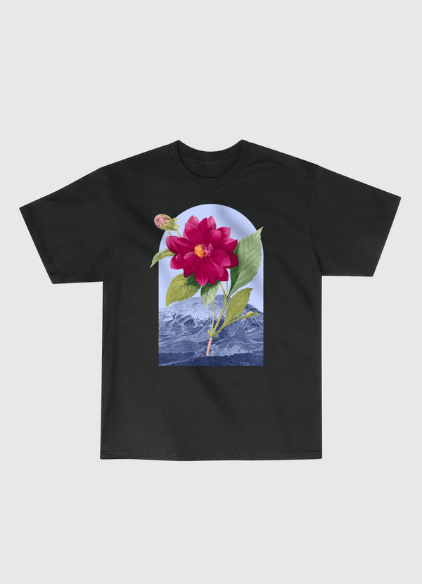 Floral Landscape Dahlia Classic T-Shirt
