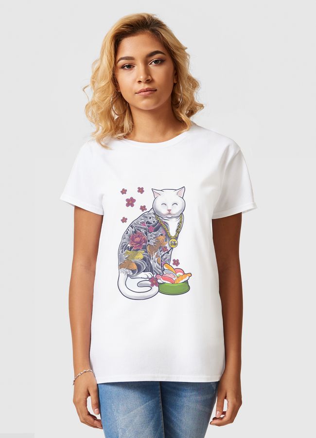 The Mob Cat - Women Basic T-Shirt