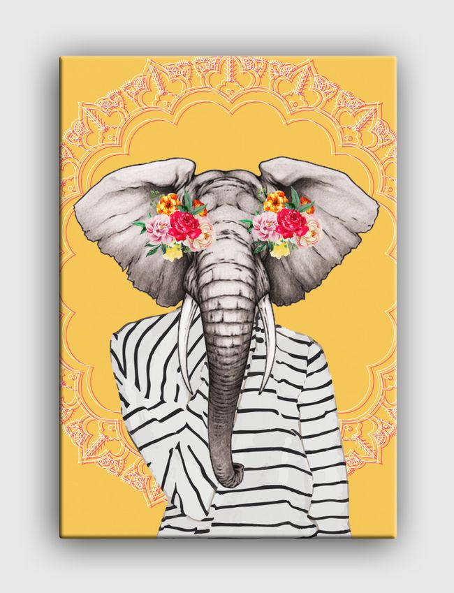 Modern elephant - Canvas