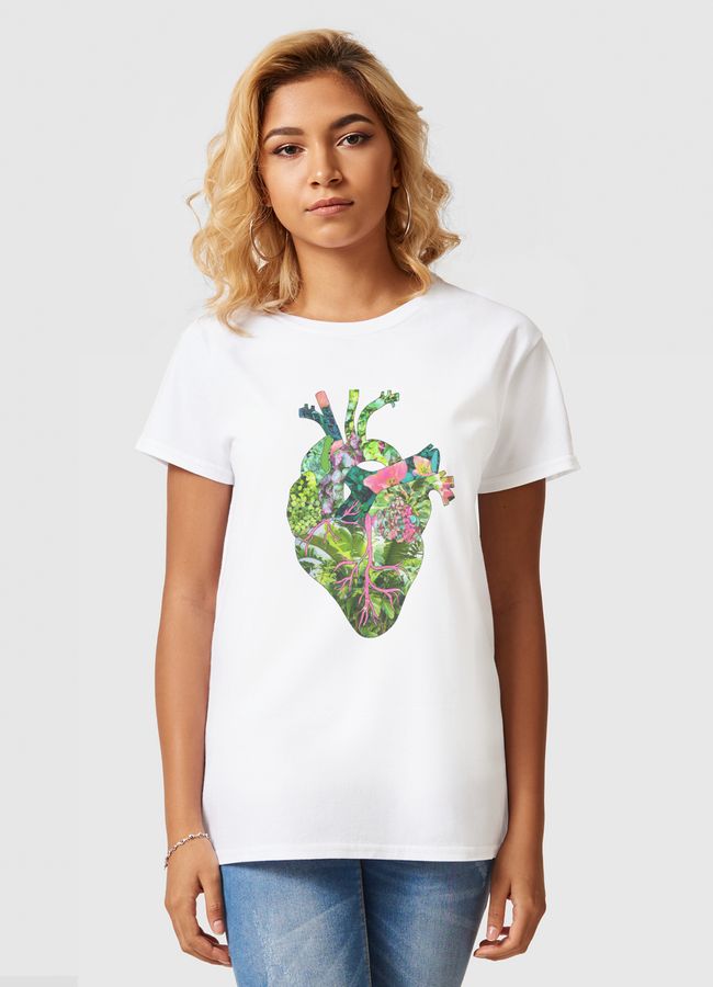 My Botanical Heart - Women Basic T-Shirt