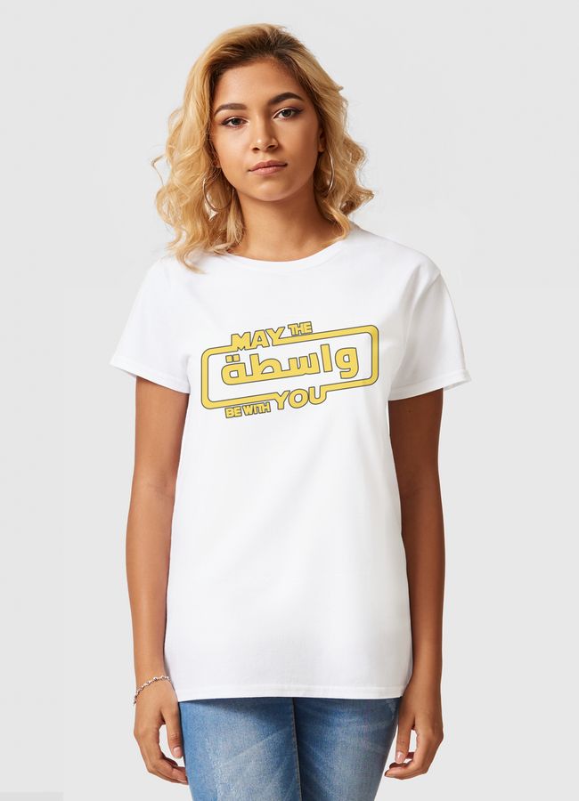 واسطة حرب النجوم - Women Basic T-Shirt