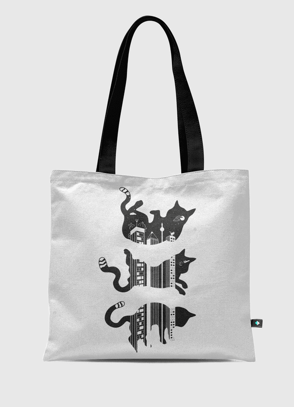 Nine lives Tote Bag