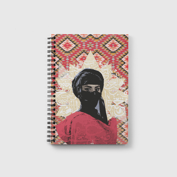 Arab woman  Notebook