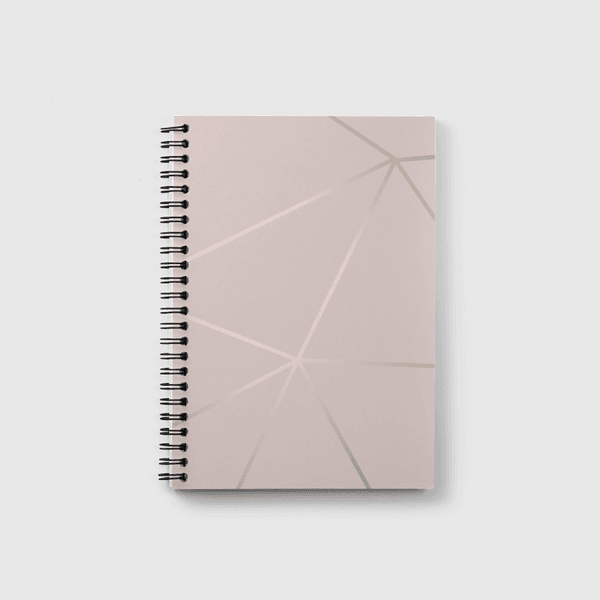 rose gold Notebook