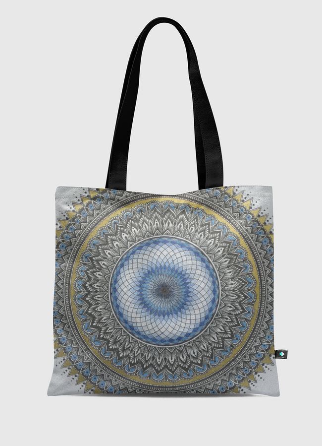 Blue mandala  - Tote Bag