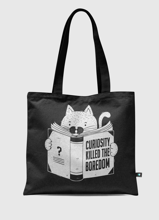 Curiosity Killed Black - Tote Bag