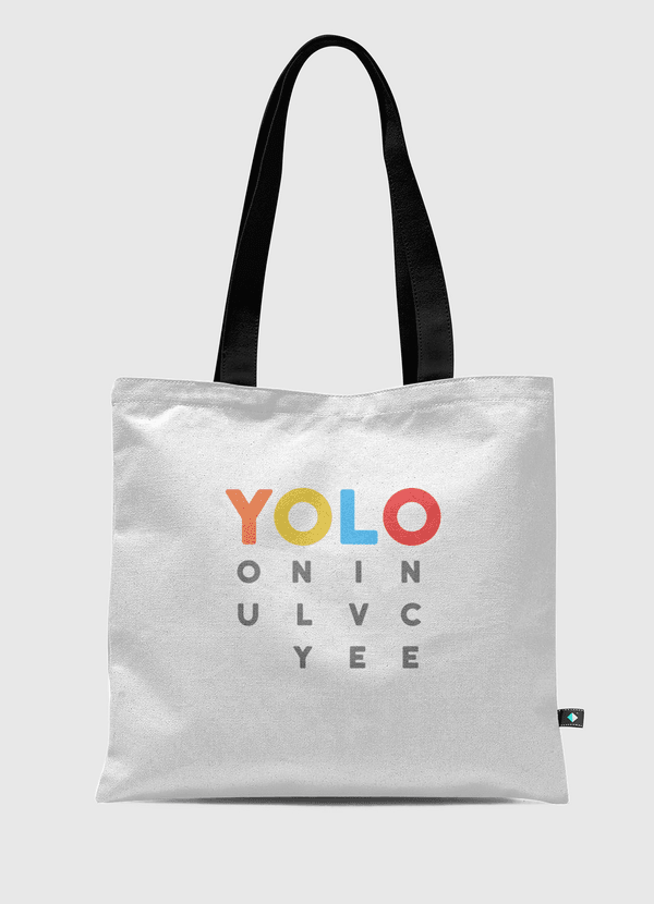 YOLO Tote Bag