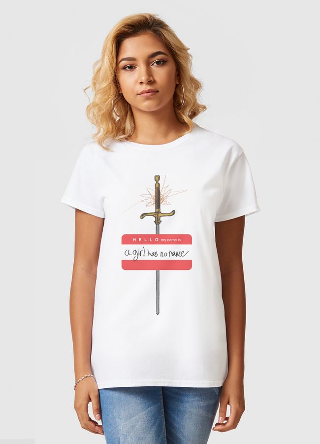 Needle and A nameless girl - Women Basic T-Shirt