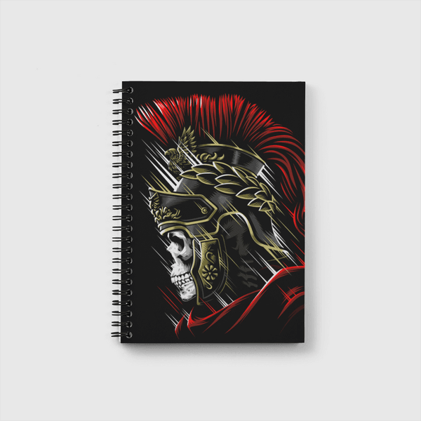 Roman Skull Notebook