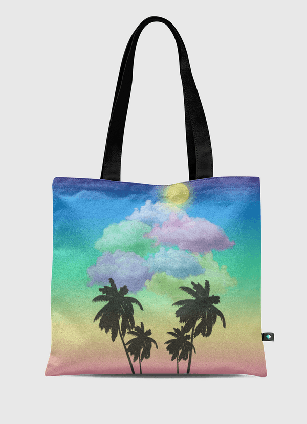 colorful sky Tote Bag