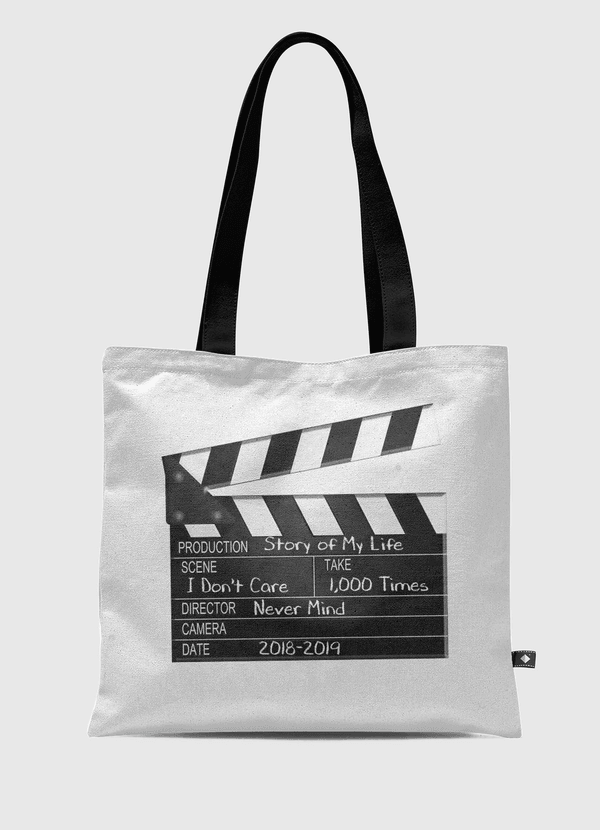 clapboard Tote Bag