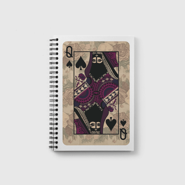 ARAB QUEEN OF SPADES Notebook