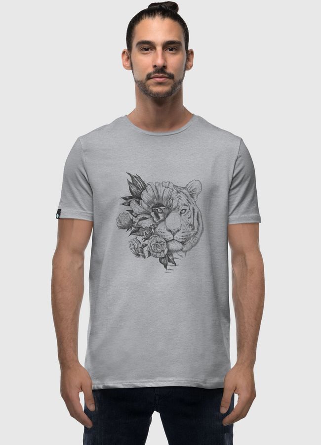 Floral tiger - Men Premium T-Shirt