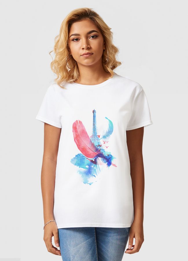 Pigeons of Paris - Women Basic T-Shirt