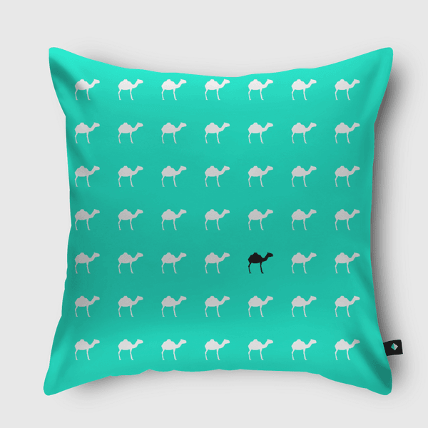 TH!NK DIFFERENT Throw Pillow