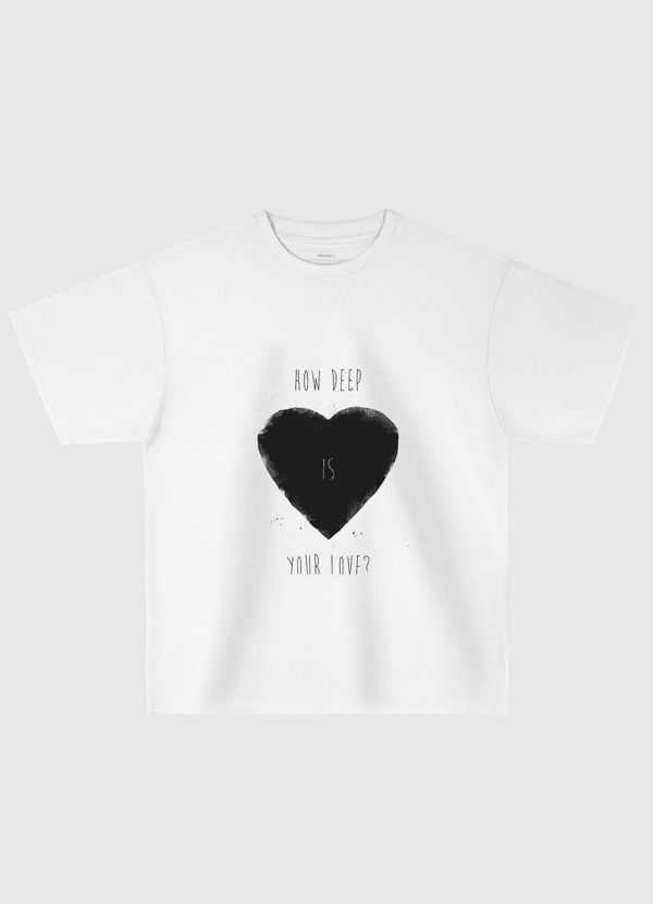 How deep is your love Oversized T-Shirt