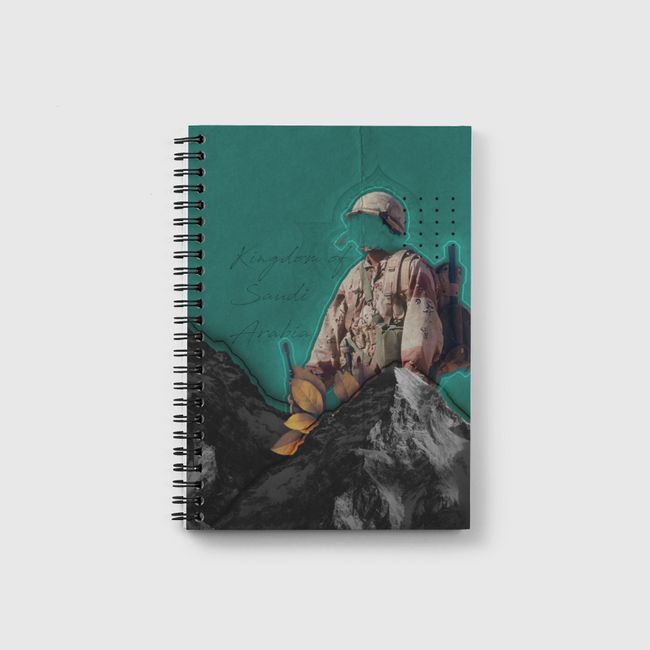 SAUDI SOLDIER . - Notebook