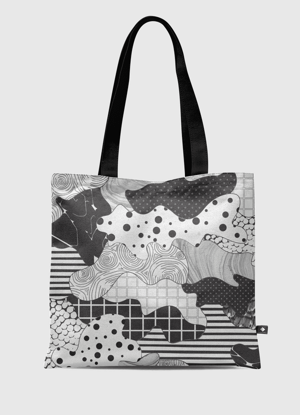 Black and white  Tote Bag