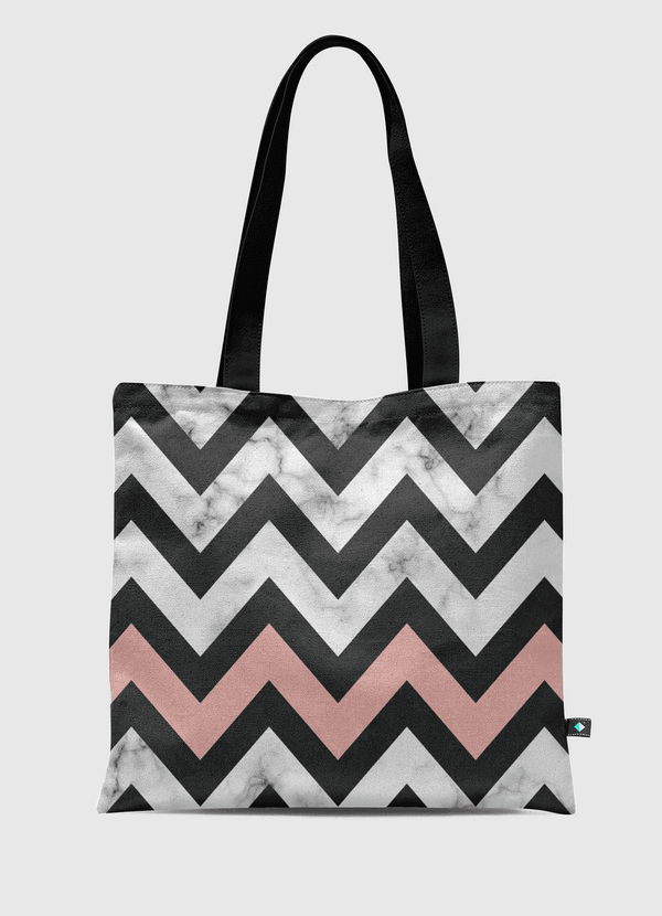 Marble geometry Tote Bag