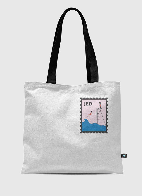 طابع بريد جدة  Tote Bag