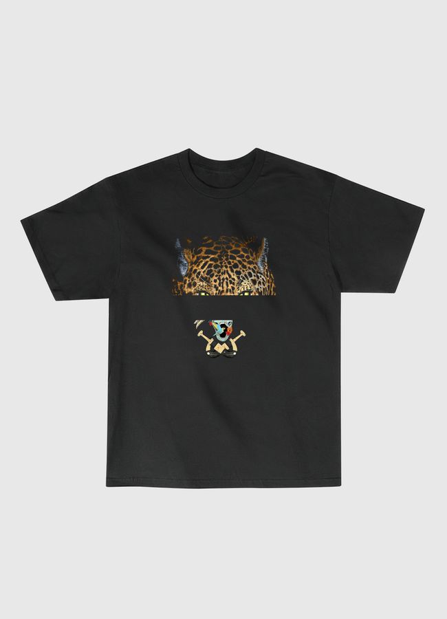 Aggressive Leopard Face - Classic T-Shirt