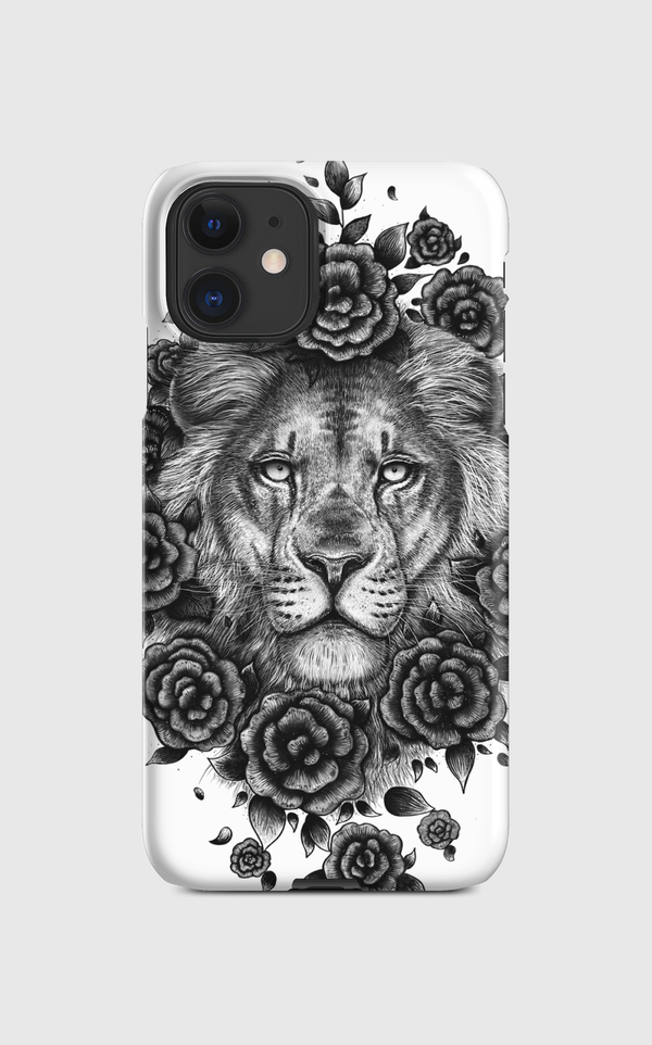 Lion in flowers Regular Case