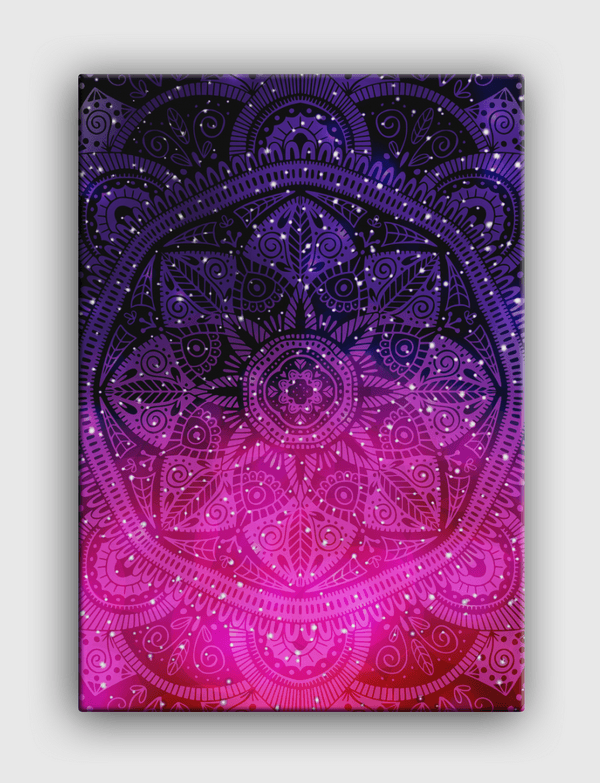 Galaxy Mandala 001 Canvas