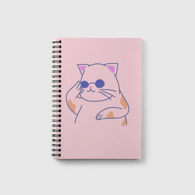 Cool Cat - Notebook