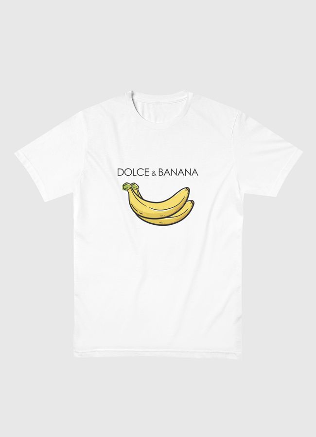 Funny Dolce And Banana - Men Basic T-Shirt