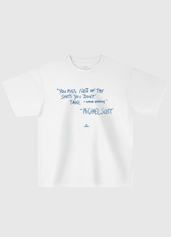 Michael Scott Quote  Oversized T-Shirt