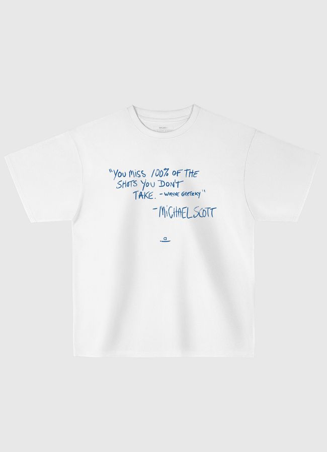 Michael Scott Quote  - Oversized T-Shirt
