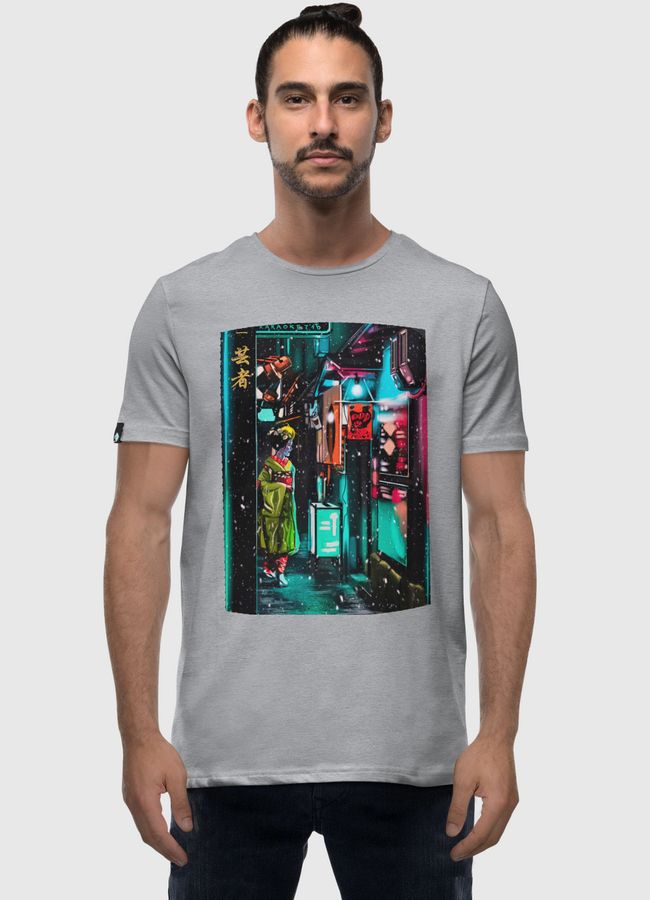 Cyber Geisha  - Men Premium T-Shirt