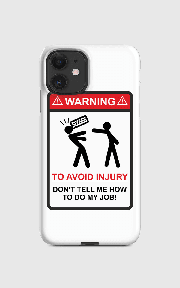 To Avoid Injury Regular Case