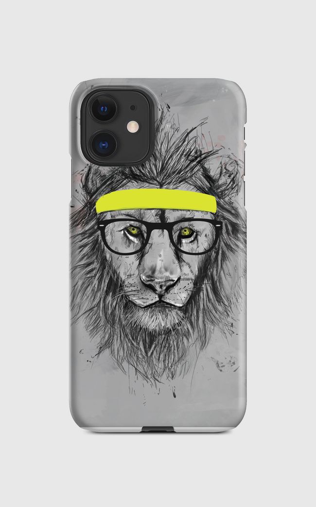 Hipster lion - Regular Case