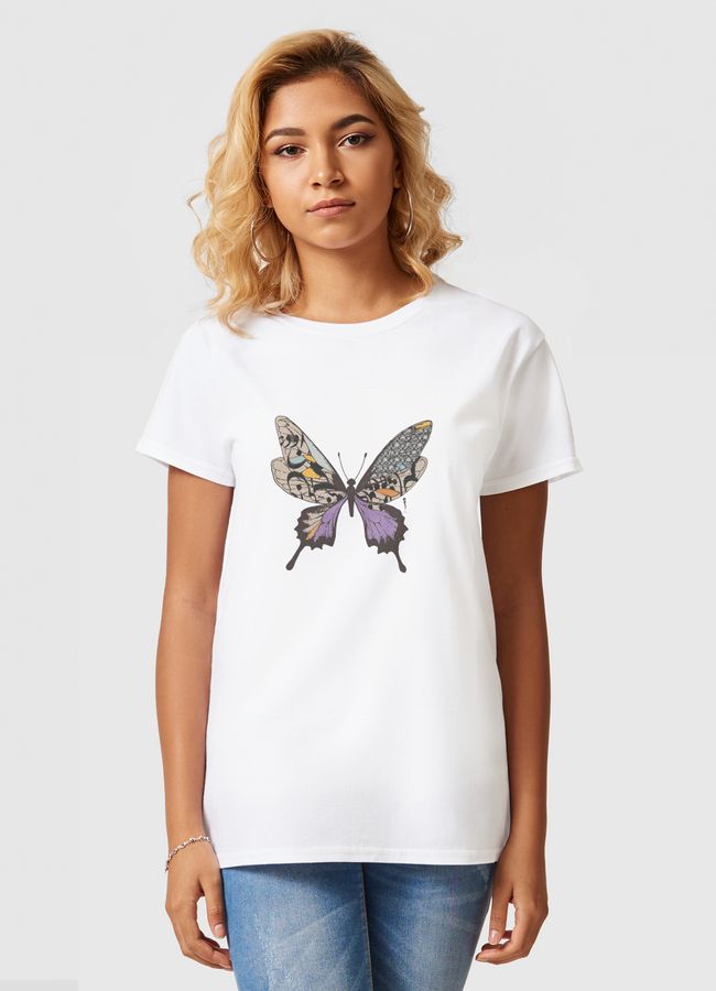 Butterfly - Women Basic T-Shirt