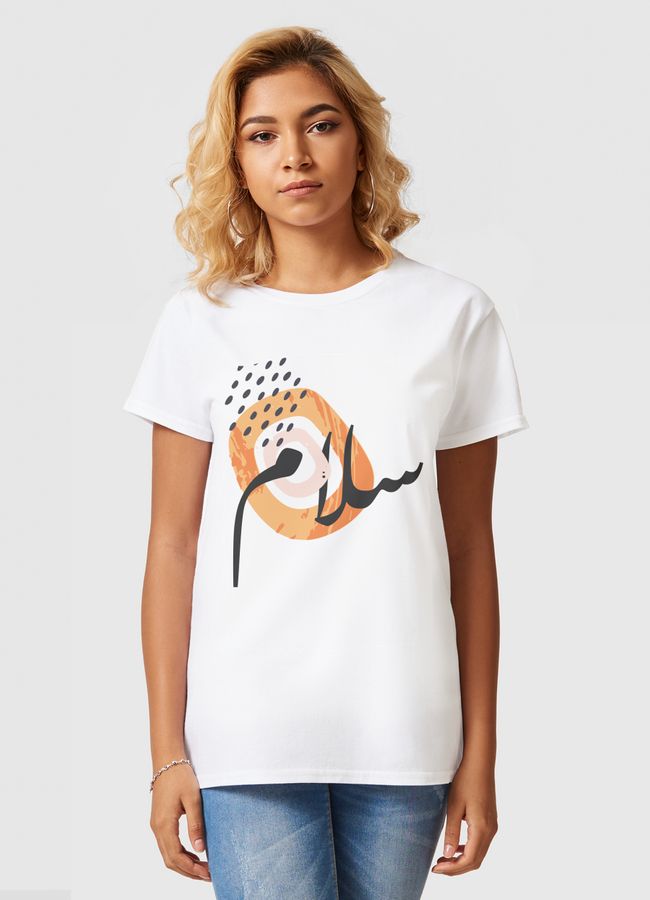 Peace سلام - Women Basic T-Shirt