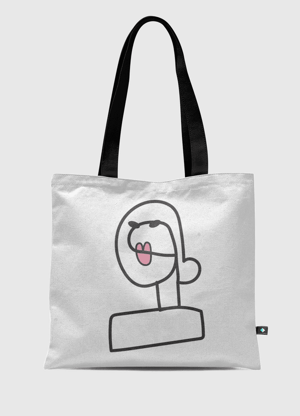 Line Lady Tote Bag