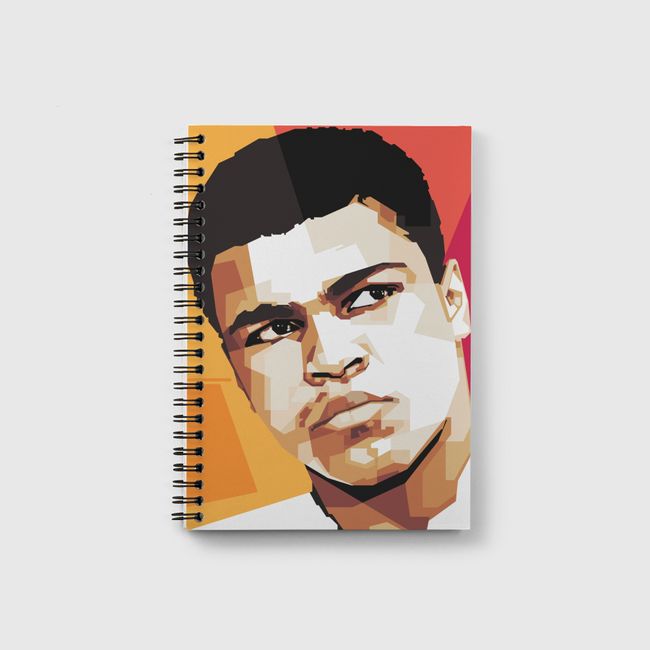 the legend mohammed ali  - Notebook