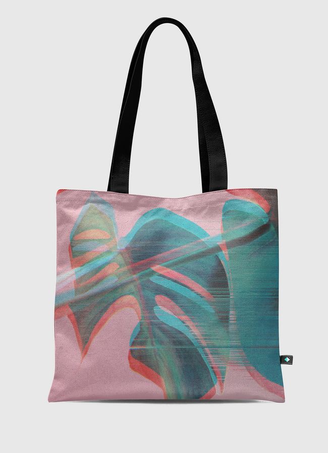 Monstera glitches - Tote Bag