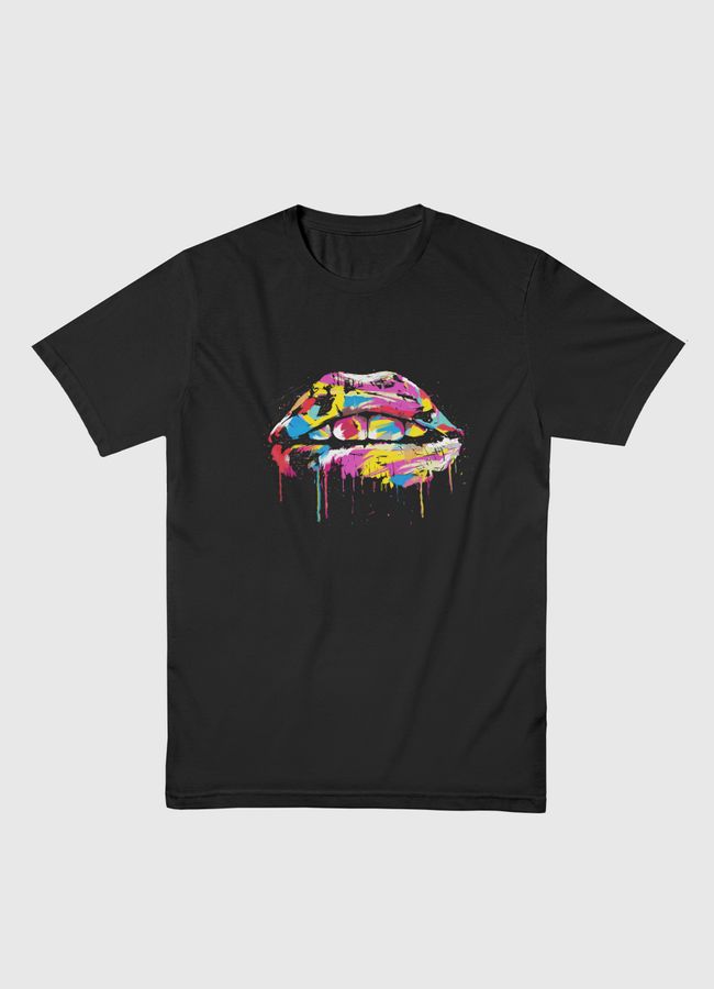 Colorful lips - Men Basic T-Shirt