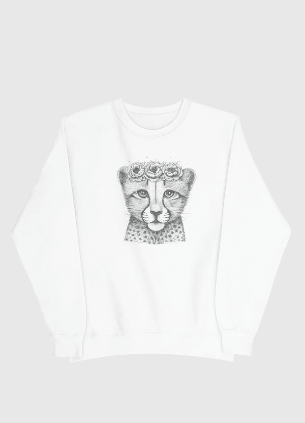 Cheetah cub Men Sweatshirt