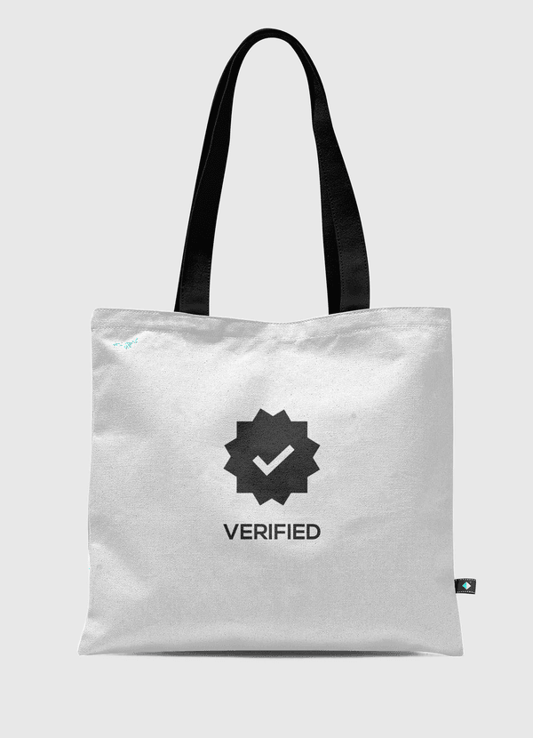 verified Tote Bag