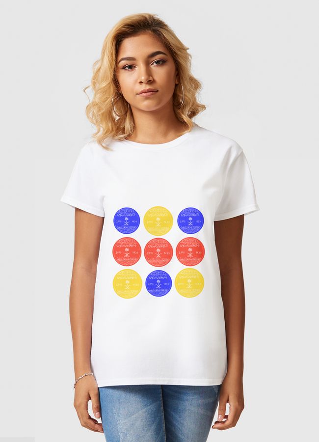 قرش  - Women Basic T-Shirt