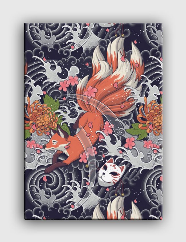 Nine Tailed Fox Spirit - Canvas