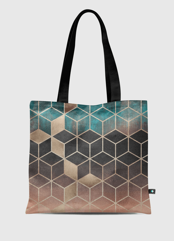 Ombre Dream Cubes Tote Bag