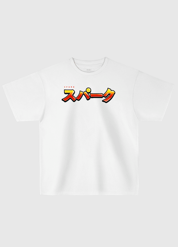 Spark in Japanese Oversized T-Shirt