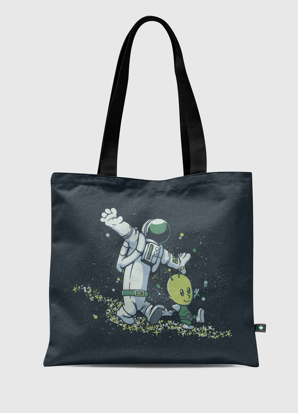 Chasing Stars Alien Tote Bag