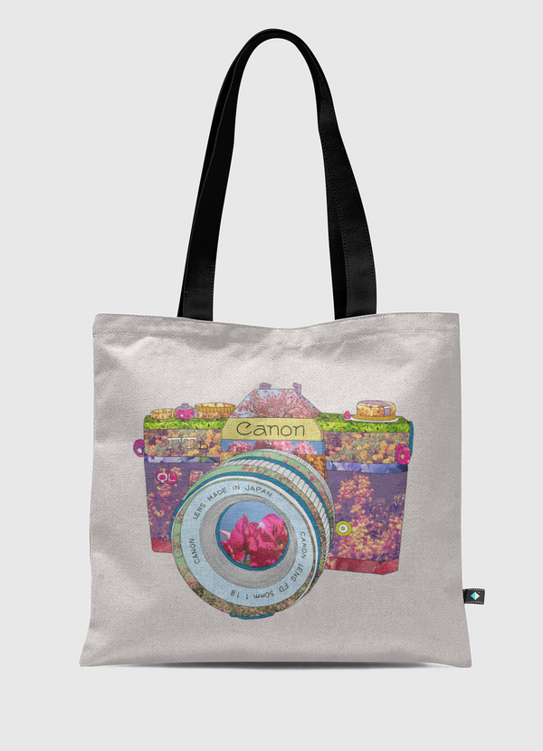 Floral Can0n Tote Bag