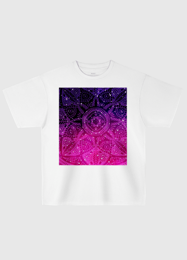 Galaxy Mandala 001 Oversized T-Shirt